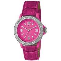 Basic Colorato Leat Pink Watch