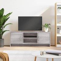 Berkfield Home TV Cabinet Grey Sonoma 102x30x37.5 cm Engineered Wood
