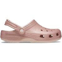Crocs 'Classic Glitter' Unisex Beach in Light Pink | Size: 3
