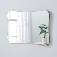 Yearn Mirrors Barnsbury Frameless Gold Organic Mirror 120x80cm | Size: 120x80 cm
