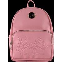 Cerda Mattel's Barbie Premium Faux Leather Backpack in Bright Pink