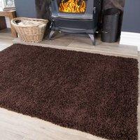 Kukoon Brown Soft Value Shaggy Living Area Rug | Size: 60 cm x 230 cm
