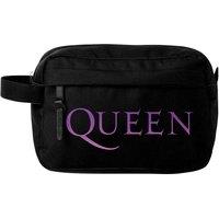 Rocksax Queen Wash Bag - Logo in True Black