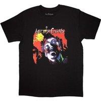 Alice In Chains Men's Facelift T-Shirt in Black | Size: Medium