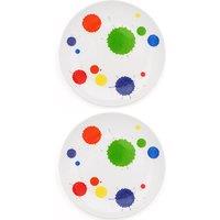 BlissHome Prue Leith Set of 2 Inky Splats Side Plate 20.8cm