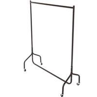 Oypla All Metal Super Heavy Garment Clothes Rail - 4ft in Black