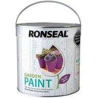 Ronseal Garden Paint Purple Berry 2.5 Litre | Size: 2.5L