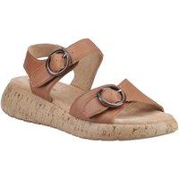 Hush Puppies Women's Alison Buckle Sandal in Tan | Size: 6