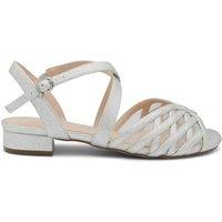 'Polly' Wide Fit Low Heel Sandal