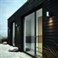 Nordlux 'Tin Maxi' Outdoor Wall Light Galvanized GU10 in Silver