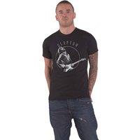Eric Clapton Men's Vintage Photo T-Shirt in Black | Size: 2XL
