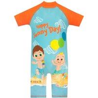 Cocomelon Boy's Rash Guard Surfsuit in Blue | Size: 12-18 m