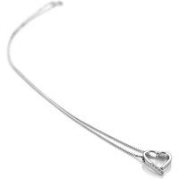 Hot Diamonds Women's Romantic Pendant in Silver | Size: 45 cm