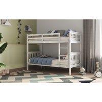 Flair Koop Detachable Bunk Bed in White | Size: Single