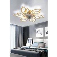 Gold LED Ceiling Fan Light