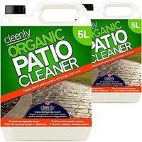 cleenly Chemical Free Patio Cleaner - For Patios, Driveways, Paths & More 10L in Clear