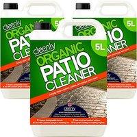 cleenly Chemical Free Patio Cleaner - For Patios, Driveways, Paths & More 15L in Clear