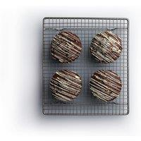 MasterClass Non-Stick Cooling Tray, 23cm x 26cm in Silver | Size: 23 cm x 26 cm