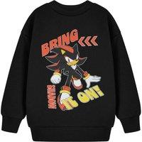 Sonic the Hedgehog Boy's Sweatshirt | Black | Official Merch | Size: 3-4 Years
