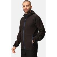 Regatta Men's Navigate' Full Zip Hooded Fleece in Blue | Size: 3XL
