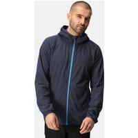 Regatta Men's Navigate' Full Zip Hooded Fleece in Mid Navy | Size: Medium
