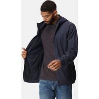 Regatta Men's Navigate' Full Zip Hooded Fleece in Navy | Size: Small