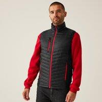 Regatta Men's Navigate' Hybrid Bodywarmer in Red | Size: Small