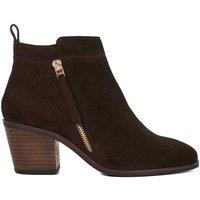 Dune London Women's 'Paicing' Suede Ankle Boots in Natural | Size: 3