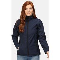 Regatta Women's 'Octagon' Waterproof Softshell Jacket in Mid Navy | Size: 14