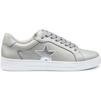 Hotter Women's 'Star' Trainers in Light Grey | Size: 5