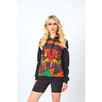 JTAPHRIQUE Women's Origin & Tribe LND Vibrant With Beautiful Kente Secrets Tracksuit | Size: Large