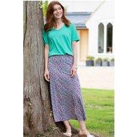 Kite Women's Middlemarsh Organic Cotton Jersey Skirt Meadow Ditsy Bright | Size: 12