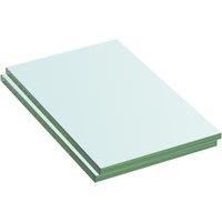 Berkfield Home Shelves 2 pcs Panel Glass Clear 20x12 cm