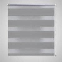 Berkfield Home Zebra Blind 140 x 175 cm Grey