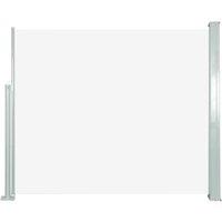 Retractable Side Awning 120 x 300 cm Cream