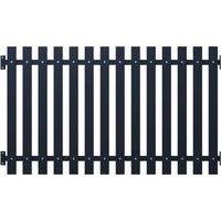 Fence Panel Anthracite 170.5x75 cm Powder-coated Steel
