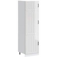 Berkfield Home Kitchen Cupboard Lucca High Gloss White Engineered Wood