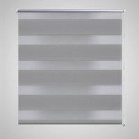 Berkfield Home Zebra Blind 100 x 175 cm Grey