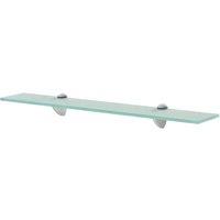 Berkfield Home Floating Shelf Glass 60x20 cm 8 mm in Clear