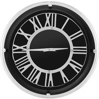 Costway 14 Inch Silent Wall Clock Non-Ticking Large Decorative Modern Wall Clock in Black