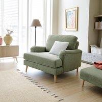Abakus Direct Harper Armchair - Durable & Easy Clean Upholstery in Green