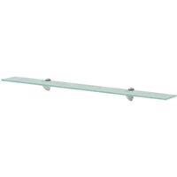 Berkfield Home Floating Shelf Glass 90x20 cm 8 mm in Clear