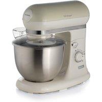 Ariete Stand Mixer, 1200W, 5.5 Litre Stainless Steel Bowl in Beige