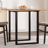 Berkfield Home Table Top Square 80x80x2 cm Solid Wood Acacia in Brown | Size: 80 x 80 x 2 cm