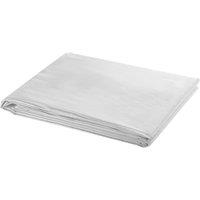 Berkfield Home Backdrop Cotton without Stand White 500x300 cm