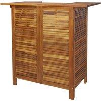 Bar Table 110x50x105 cm Solid Acacia Wood
