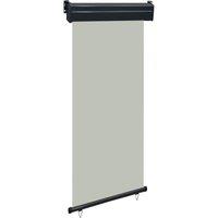 Balcony Side Awning 85x250 cm Grey