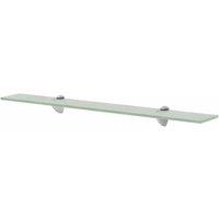 Berkfield Home Floating Shelf Glass 70x10 cm 8 mm in Clear