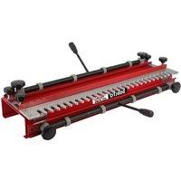 Lumberjack 600mm Dovetail Jig with 1/2 Template for woodworking in Red | Size: 1000mm x 400mm