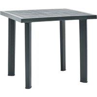 Berkfield Home Garden Table Green 80x75x72 cm Plastic | Size: 80 x 75 x 72 cm